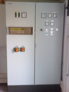 Schaltanlage f&uuml;r Wasserversorgung (Pumpstation)